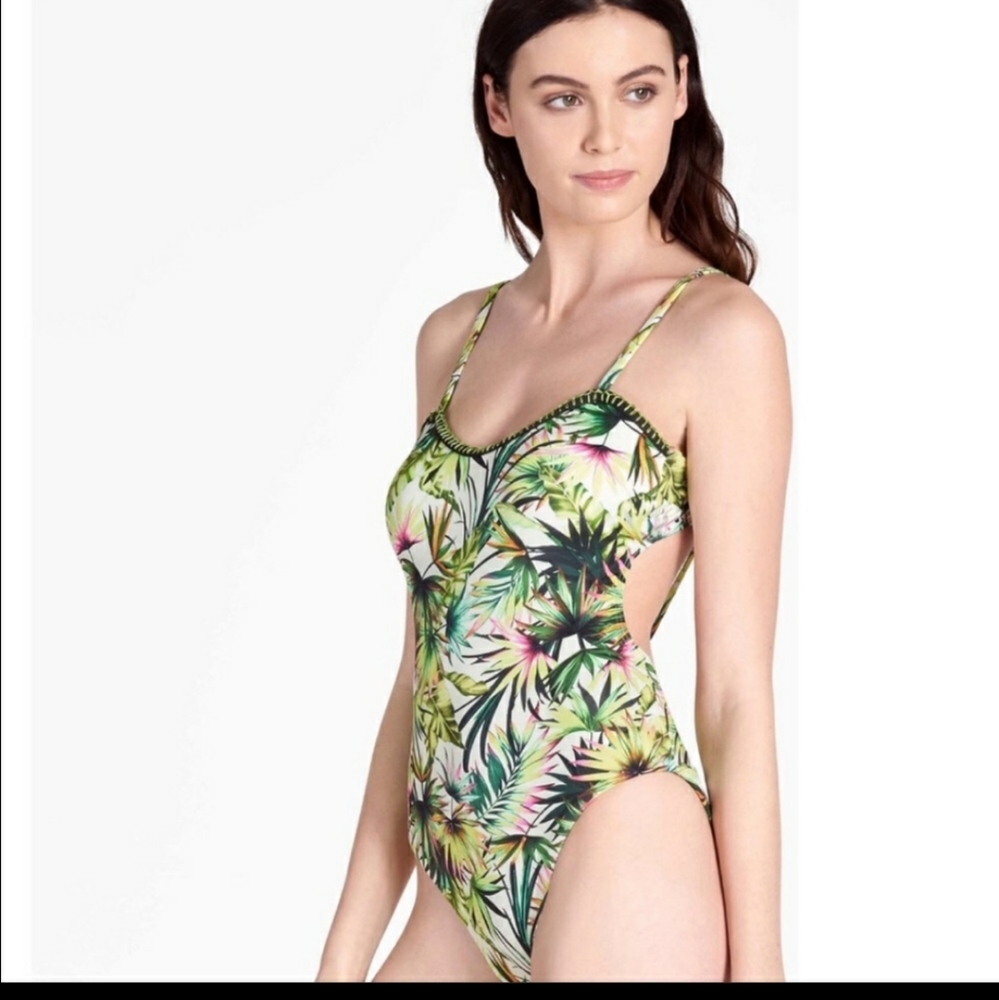 Tropical bathing suit